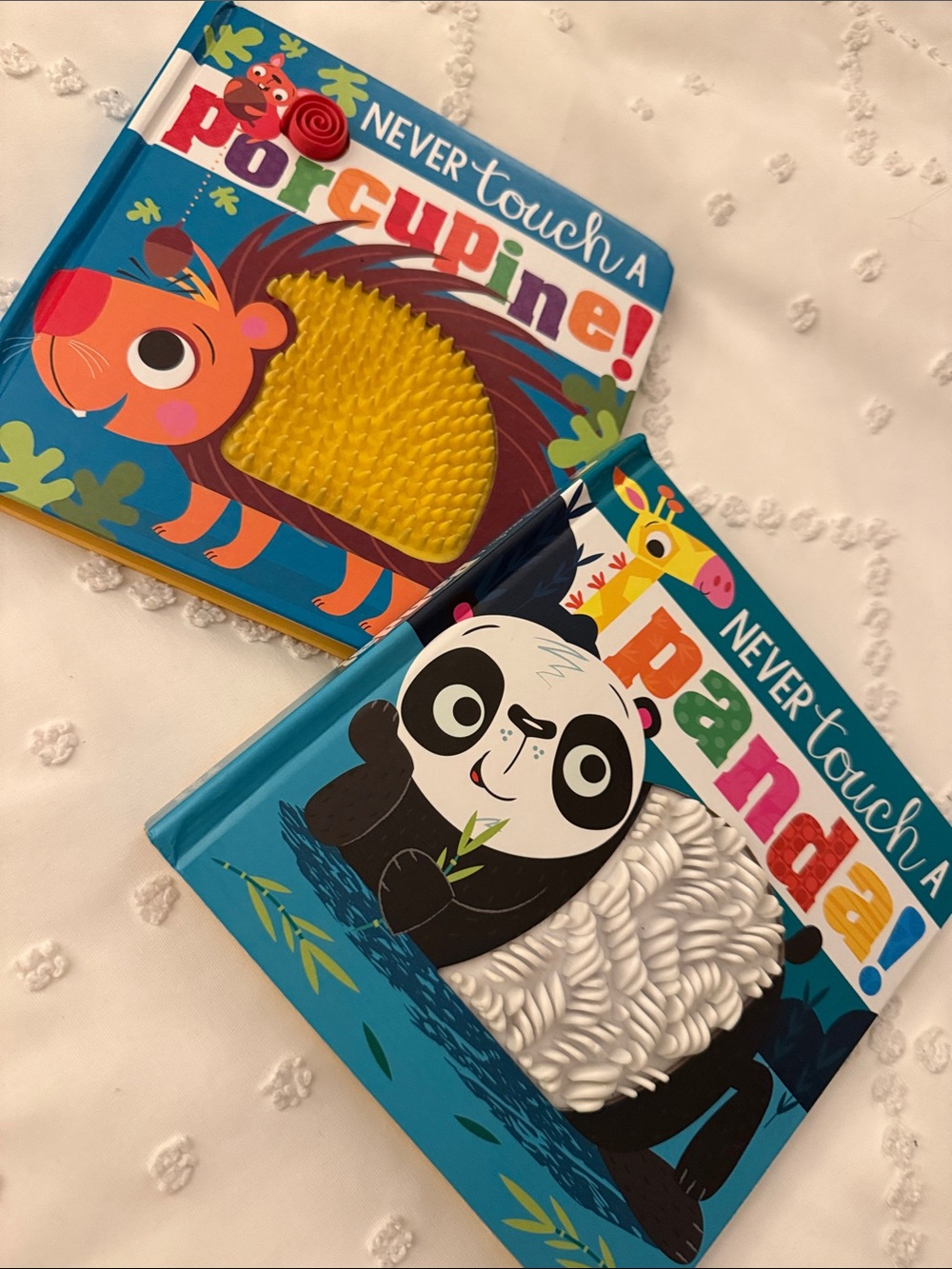 Never Touch A Porcupine and Panda book set
